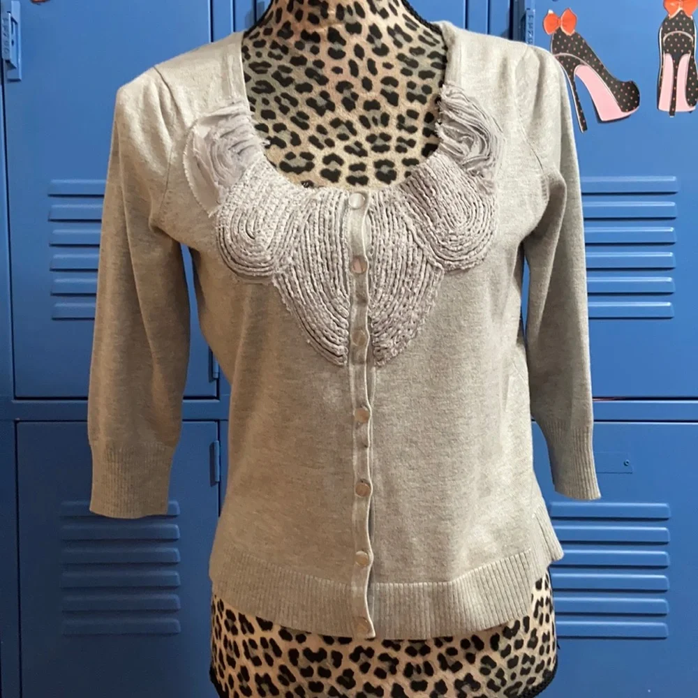 Gray Cardigan - Picture 1 of 5